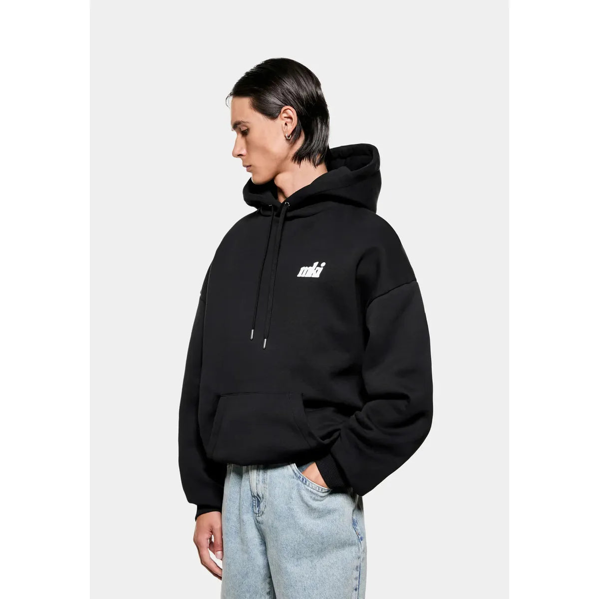 MKI STAMP BLACK HOODY