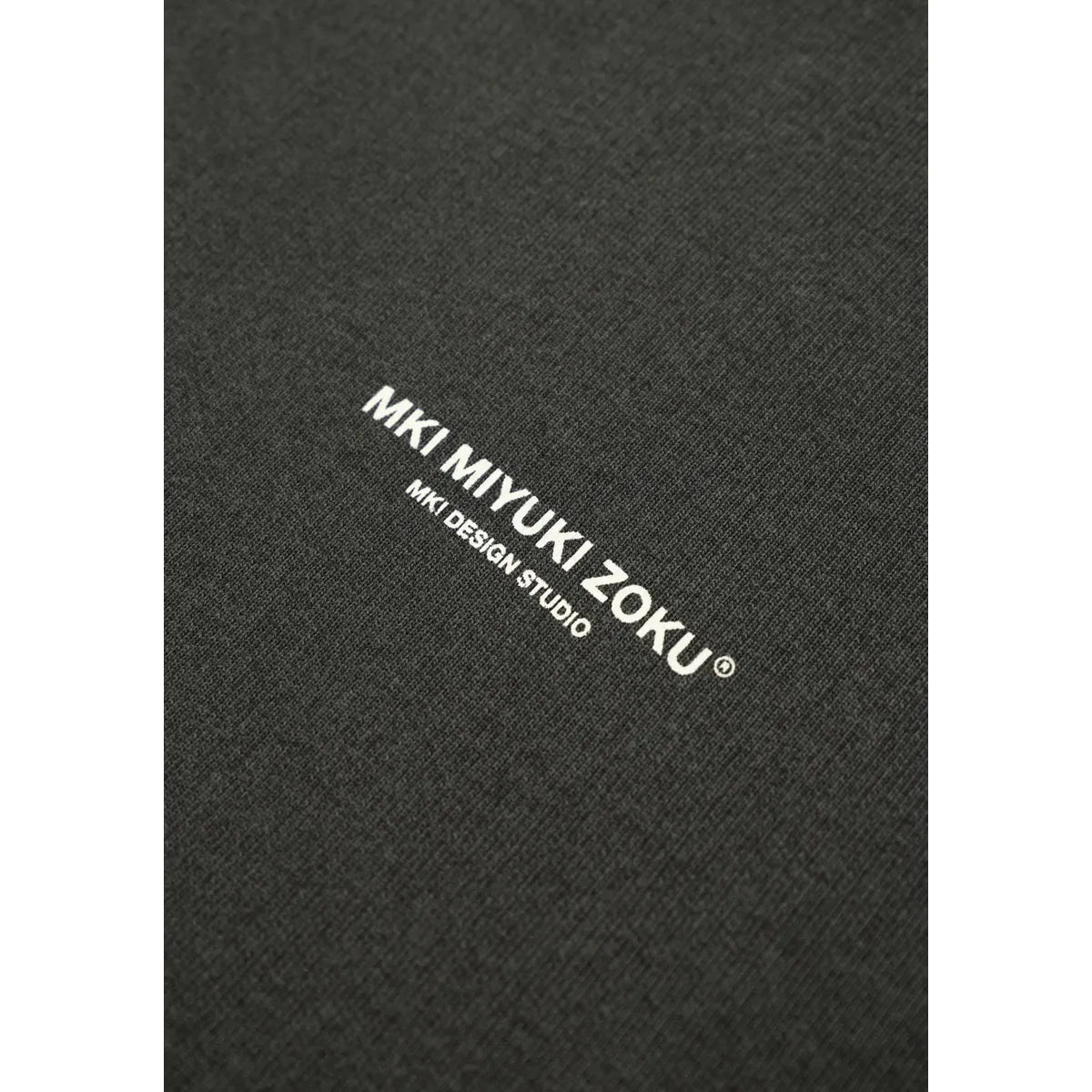 MKI DESIGN STUDIO PIGMENT BLACK HOODY