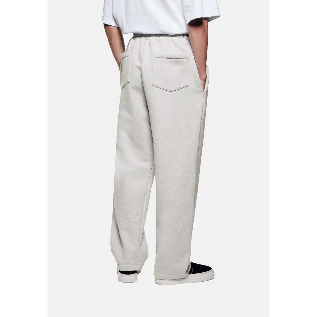 MKI 800 GSM SUPERWEIGHT WIDE LEG OATMEAL JOGGERS