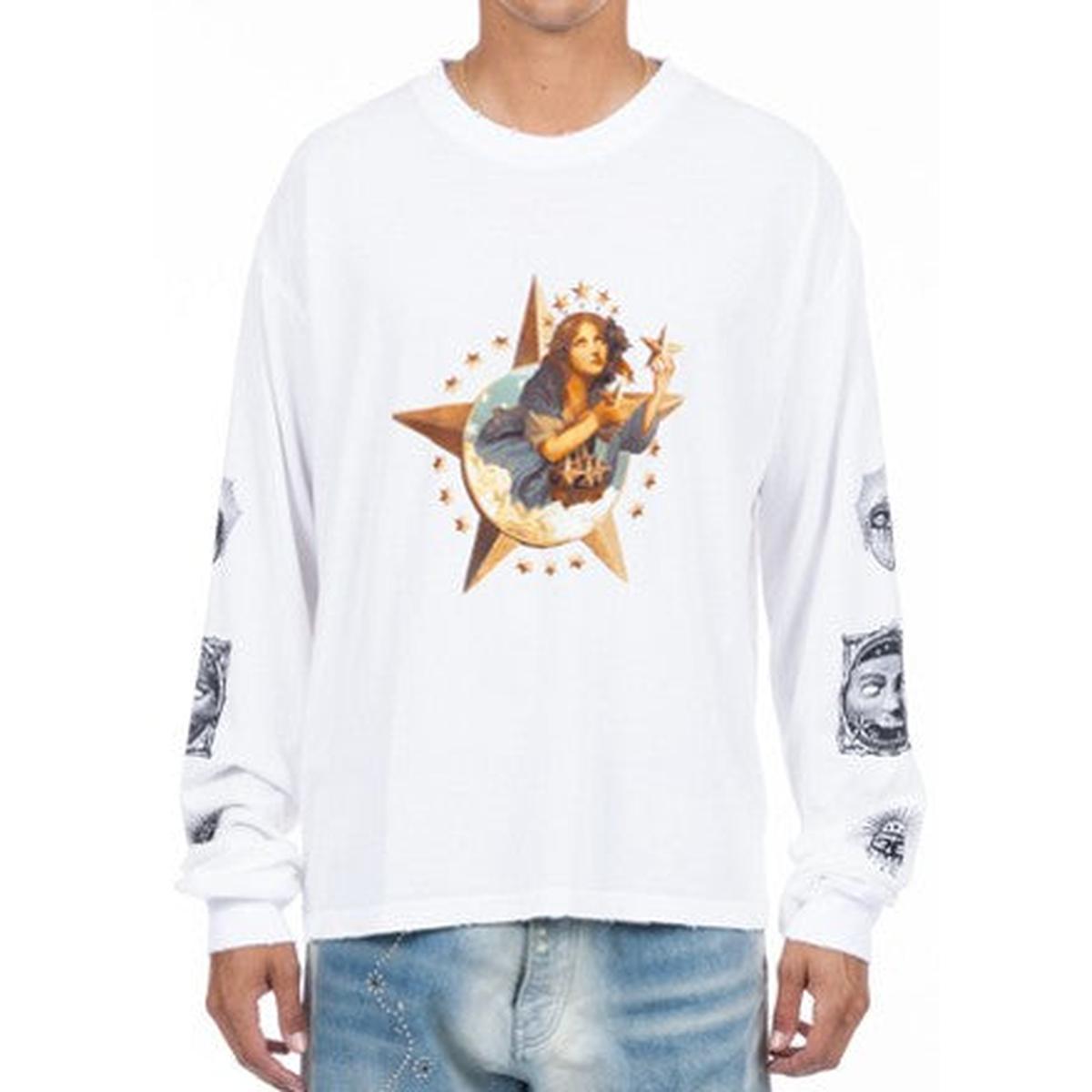 Alchemist Star Girl Optic White Long Sleeve T-Shirt