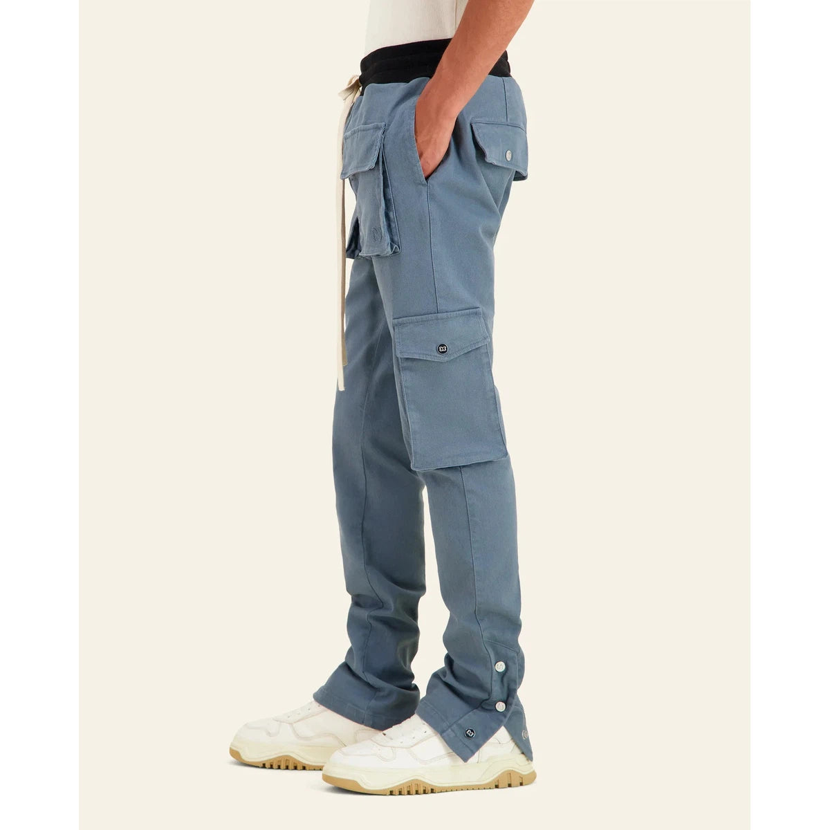 Mouty Blue Cargo Pants