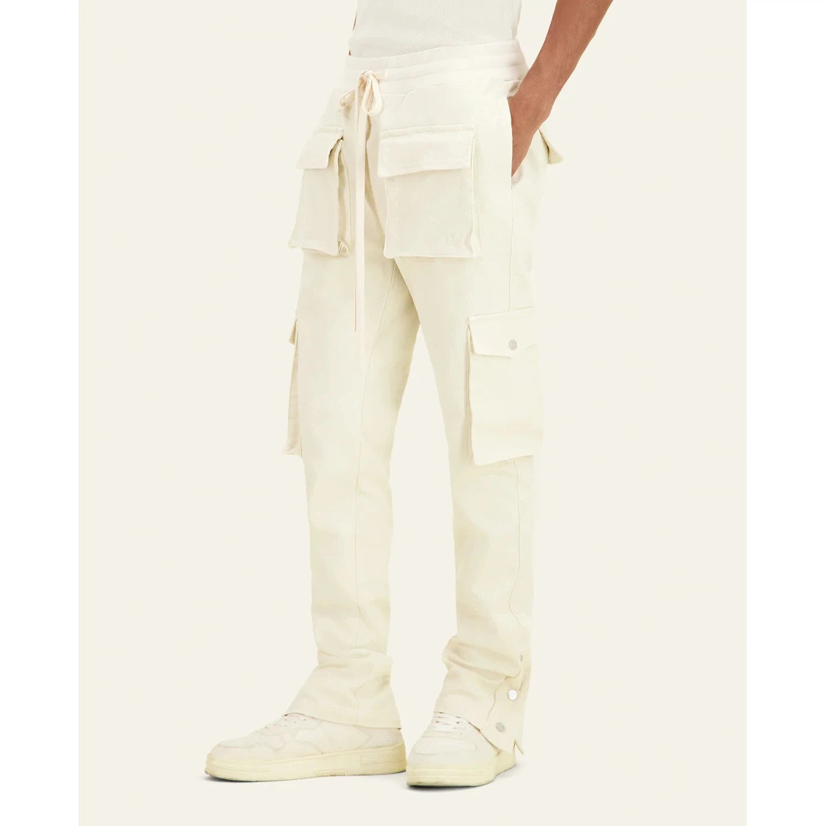 Mouty Ecru Cargo Pants