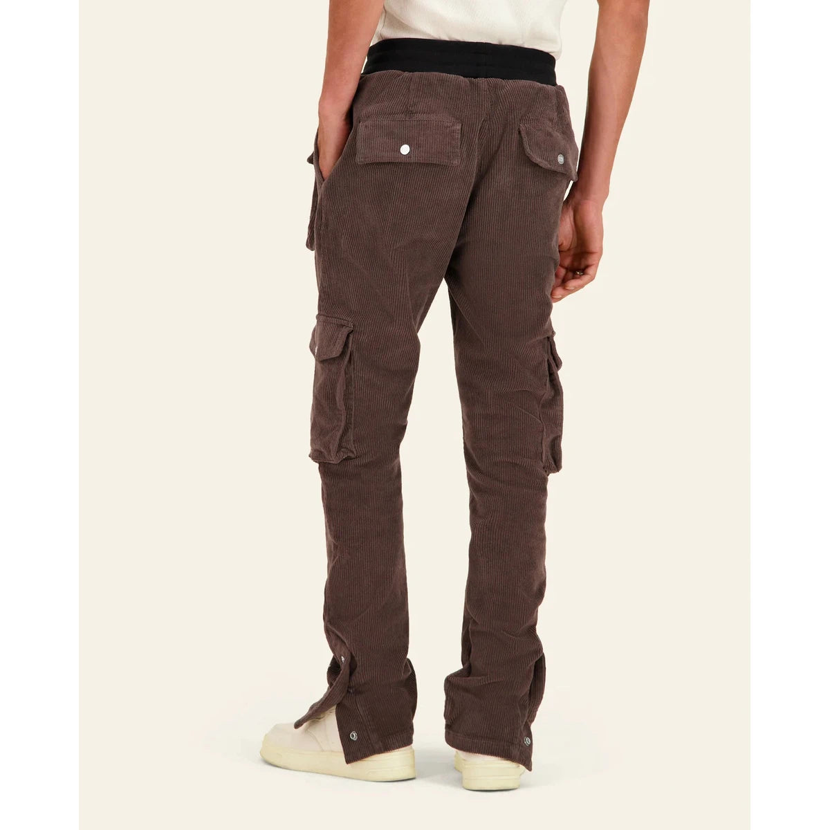 Mouty Brown Corduroy Cargo Pants