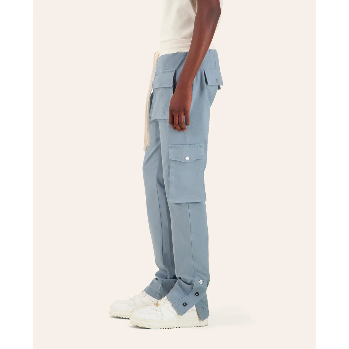 Mouty Light Blue Cargo Pants