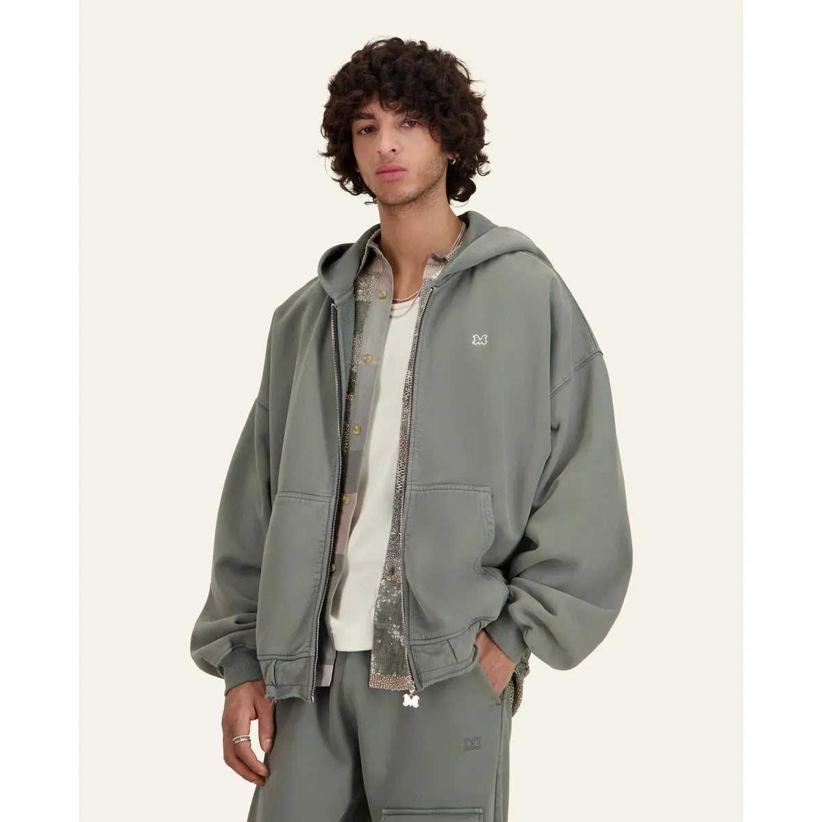 Mouty Andrea Grey Hoodie