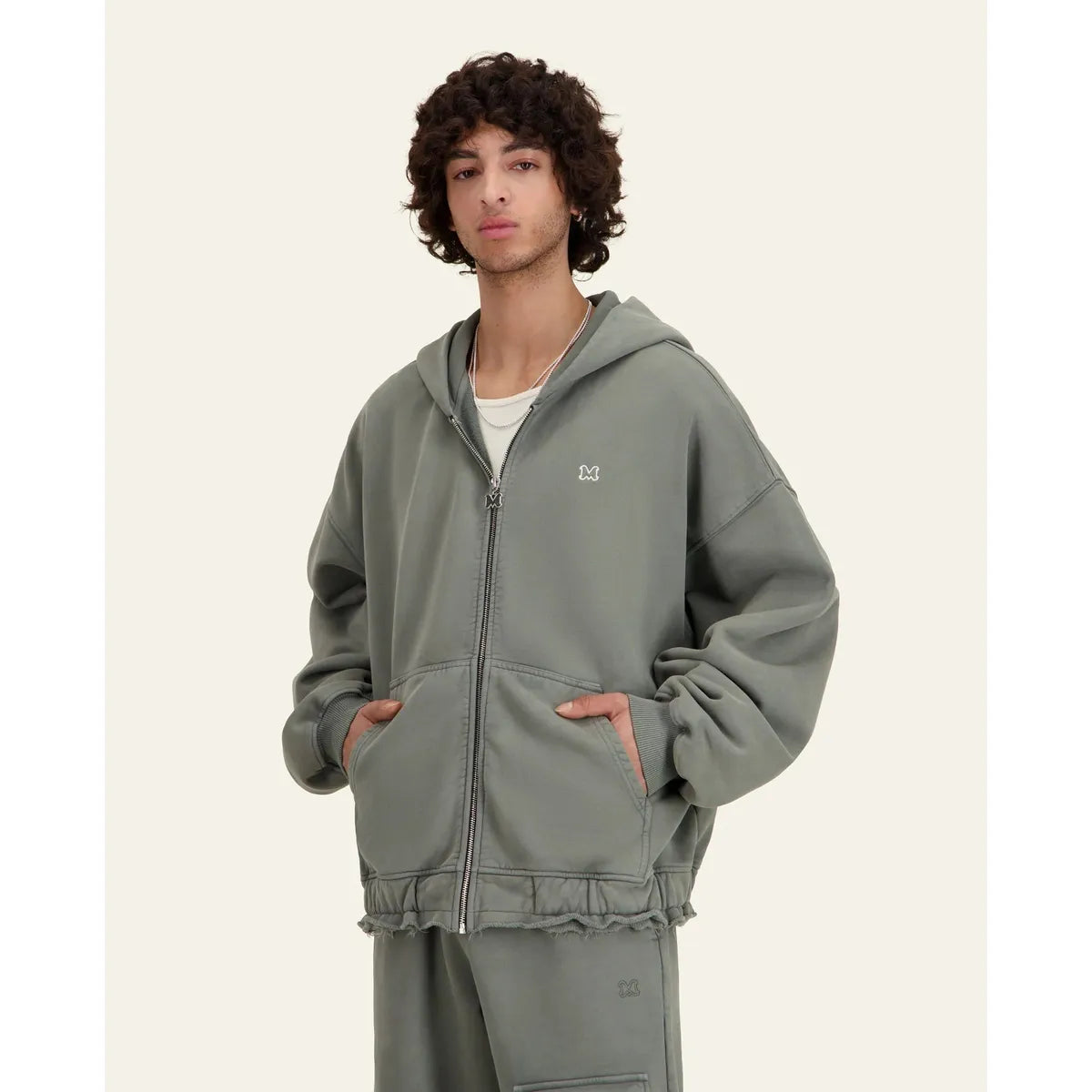 Mouty Andrea Grey Hoodie