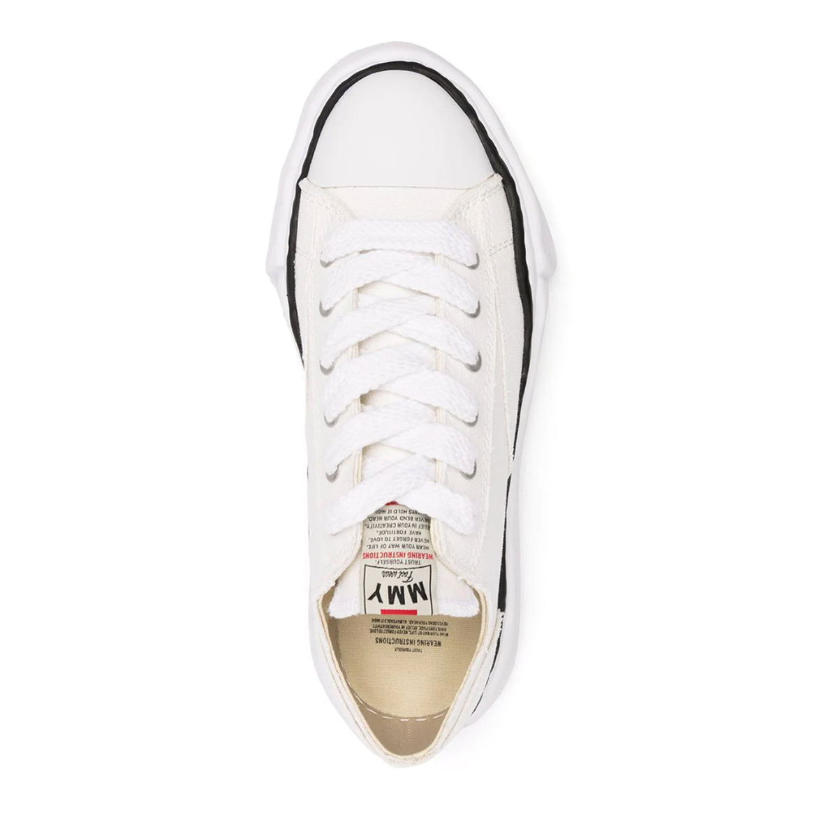 Maison Mihara Yasuhiro "Peterson" White Sneakers