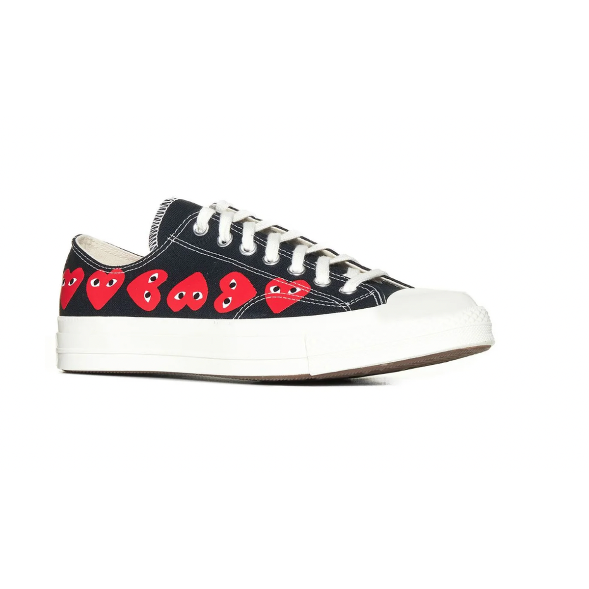 Comme Des Garcons Play Black Low-Top Sneakers
