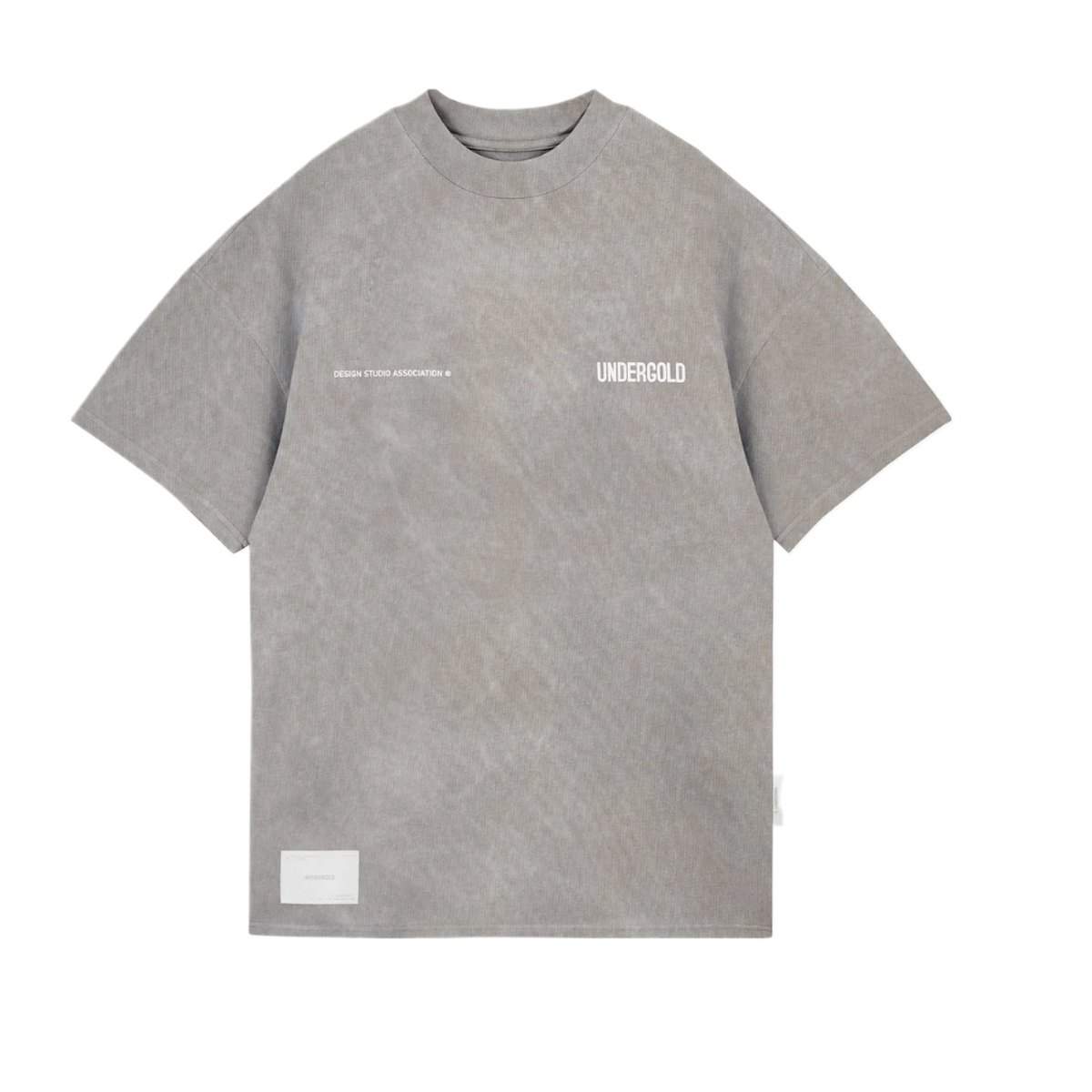 Undergold Transfiguration Basic T-shirt Washed Grey