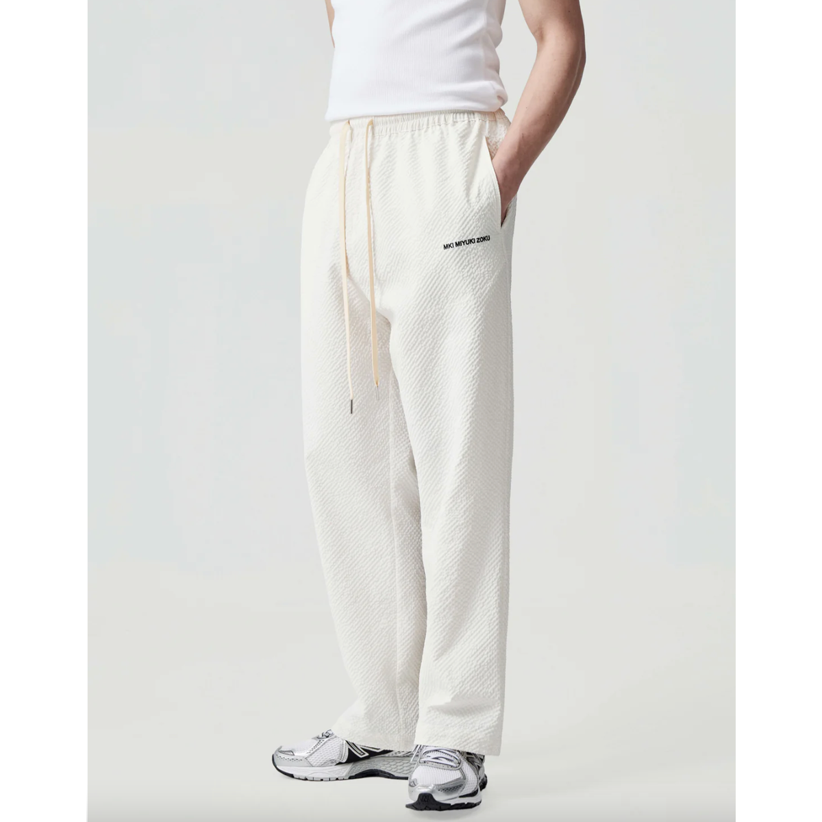 MKI SEERSUCKER TROUSERS