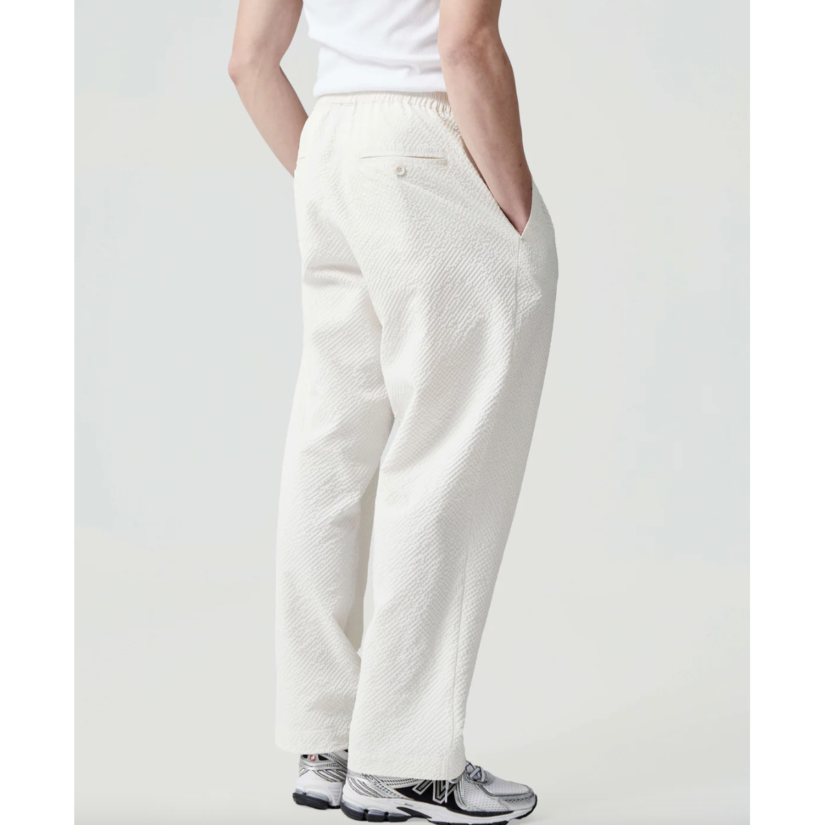 MKI SEERSUCKER TROUSERS