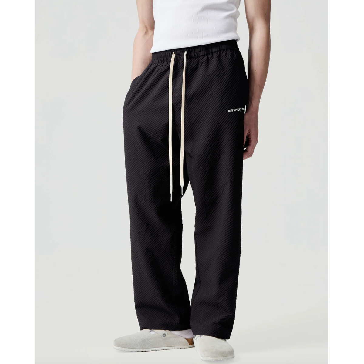 MKI SEERSUCKER TROUSERS