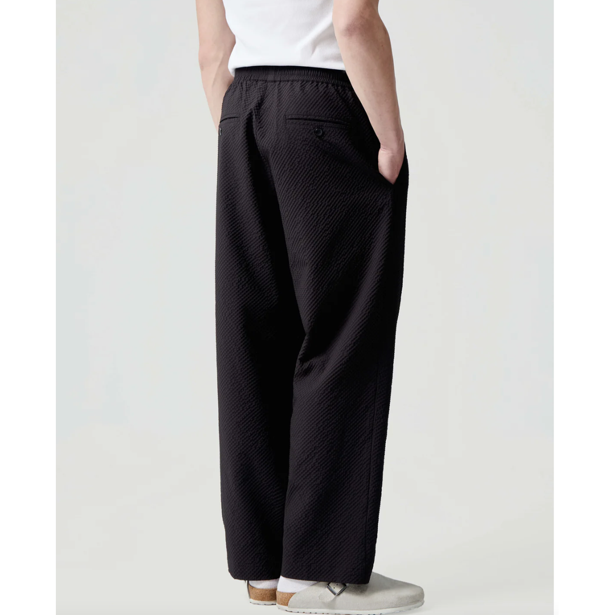 MKI SEERSUCKER TROUSERS