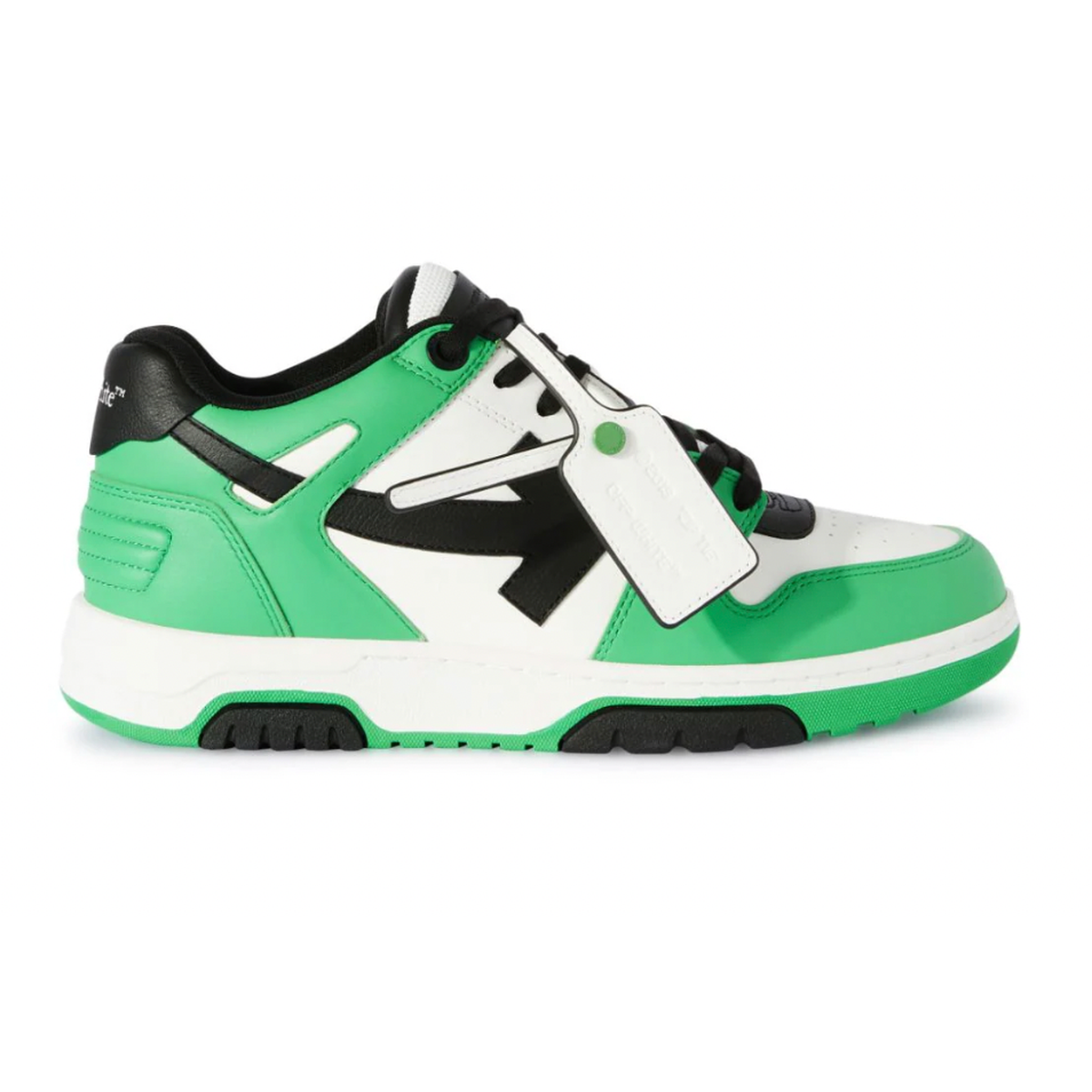 Off-White Out Of Office Green Sneakers