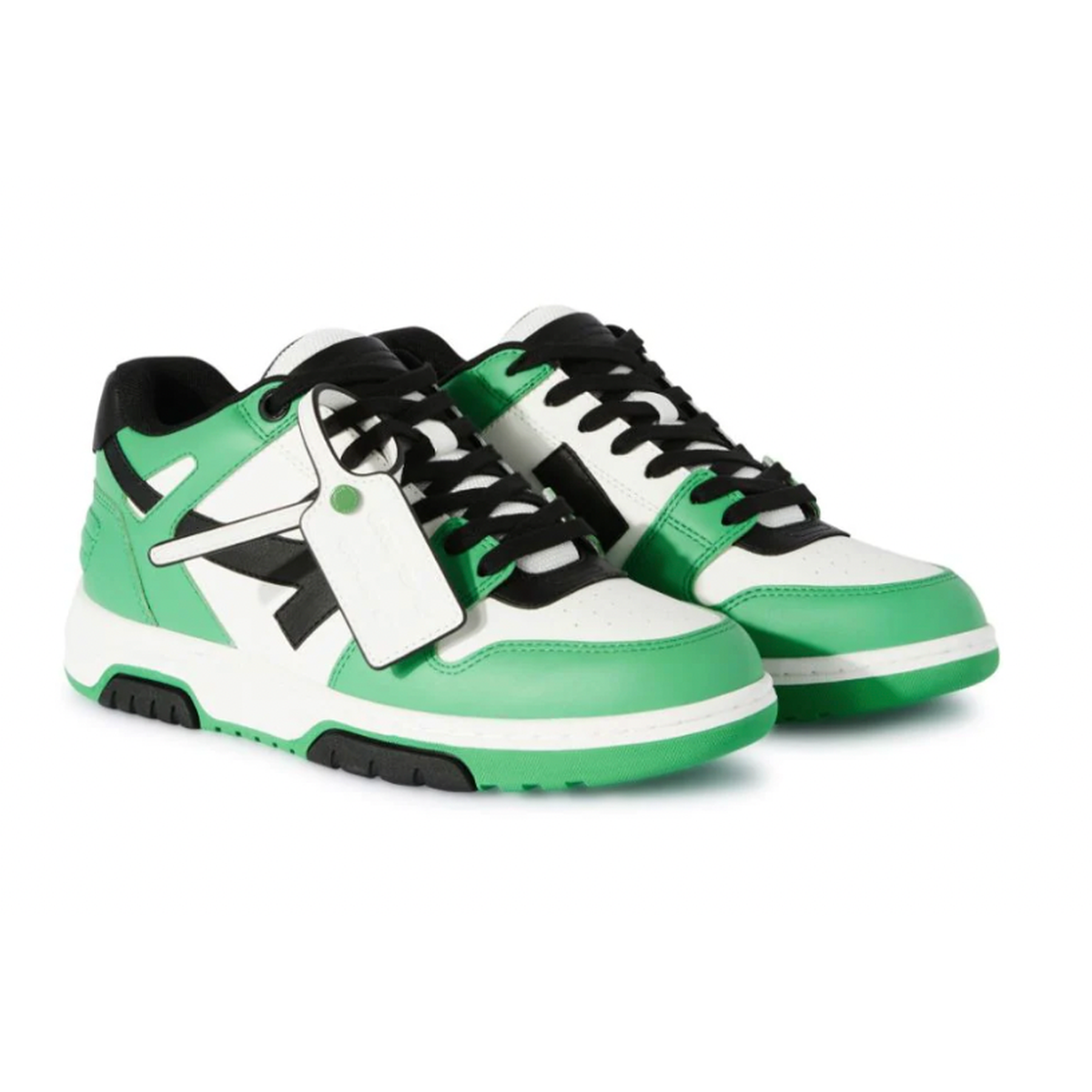 Off-White Out Of Office Green Sneakers