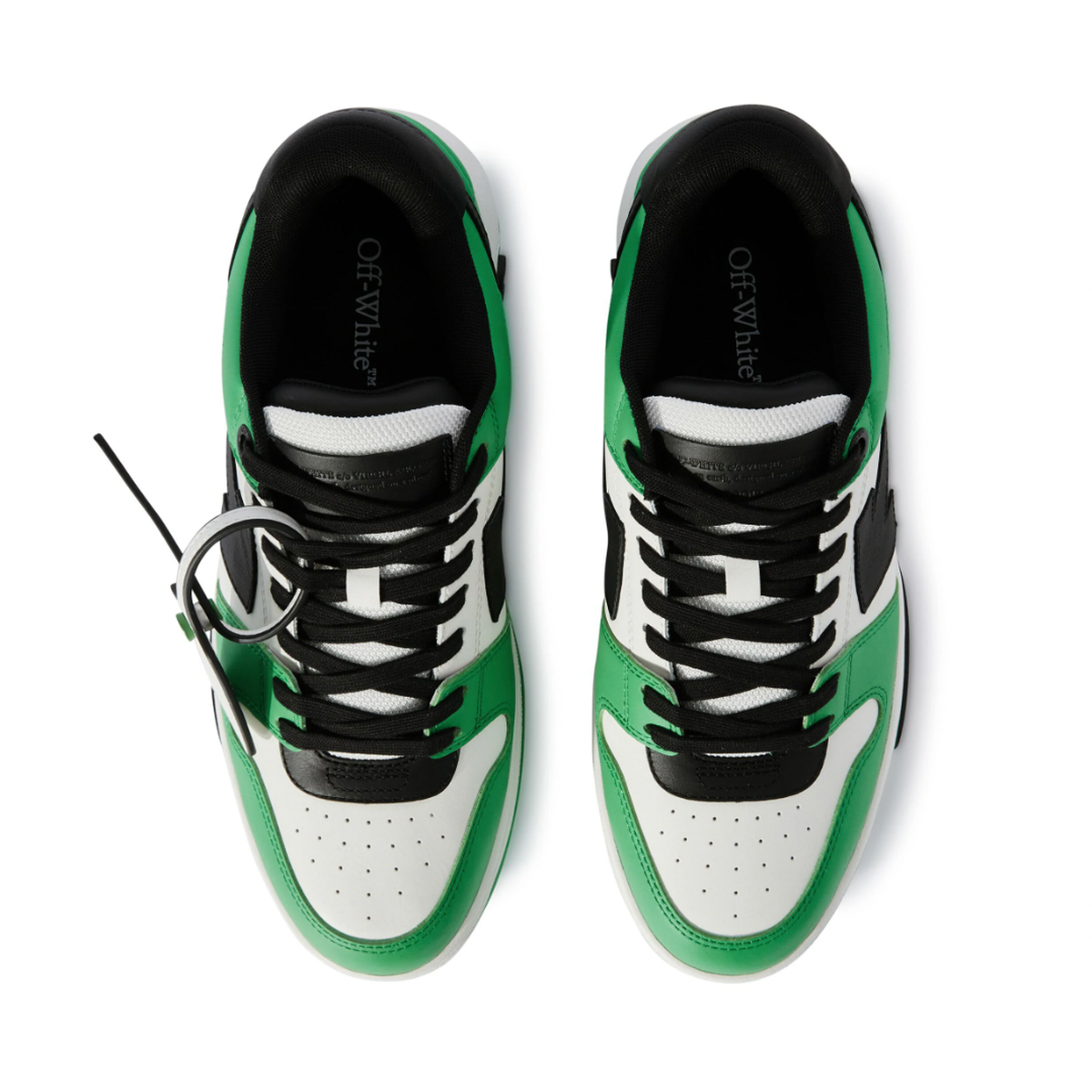 Off-White Out Of Office Green Sneakers