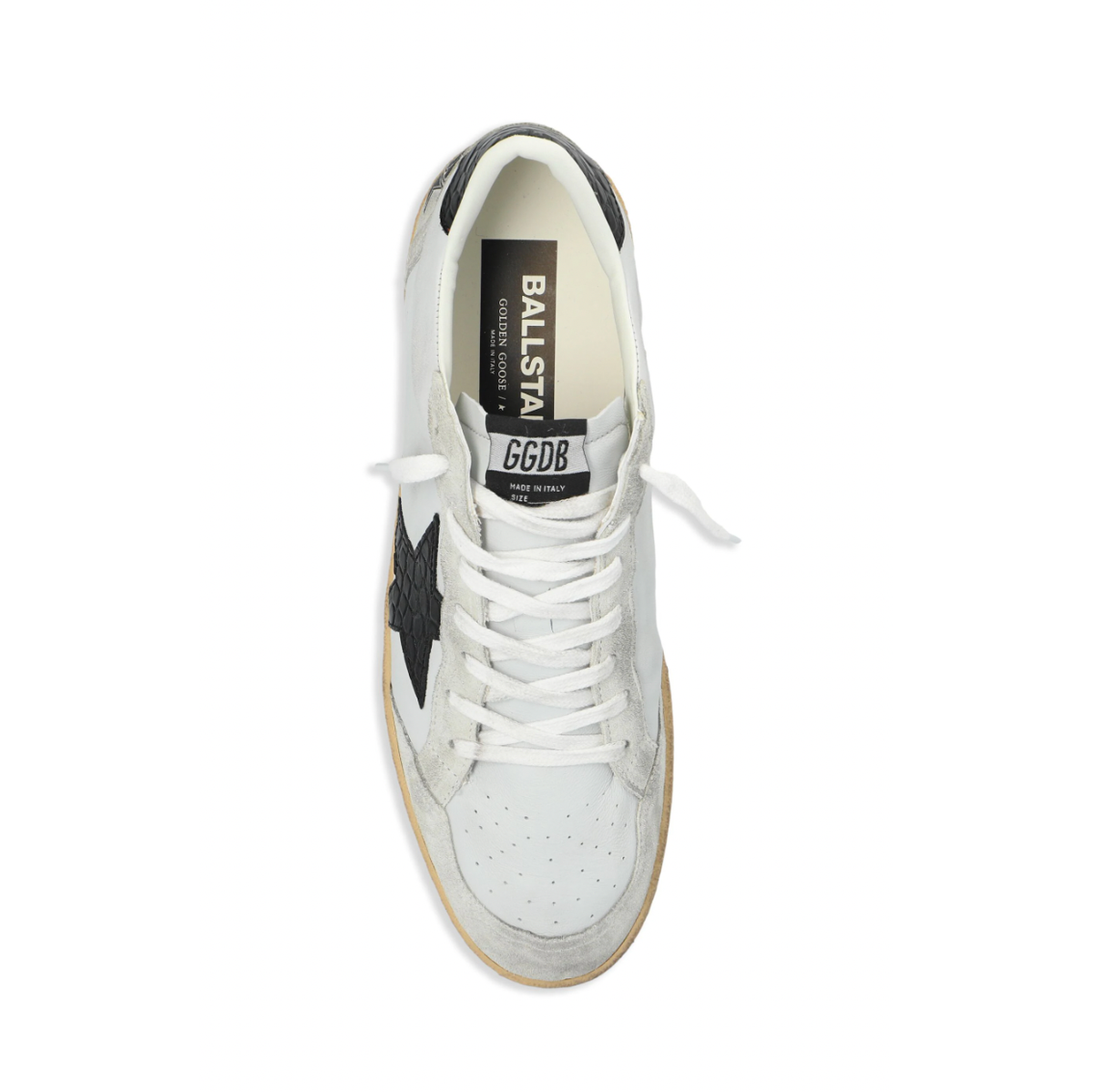 Golden Goose Ballstar Leather Sneakers