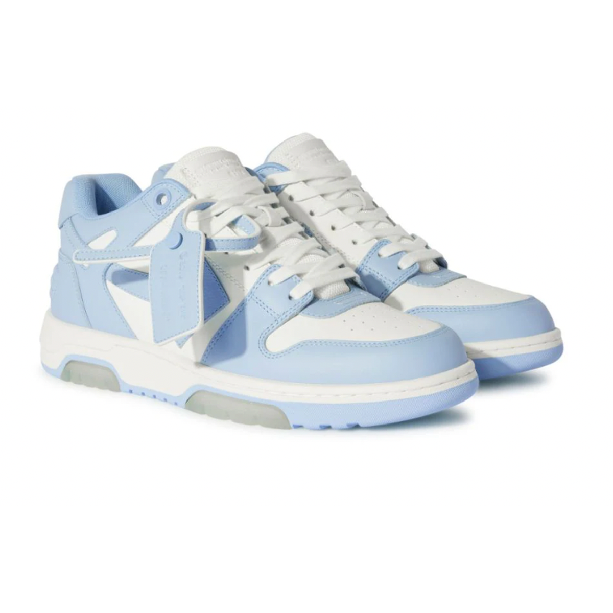 Off White Out Of Office Light Blue Sneakers