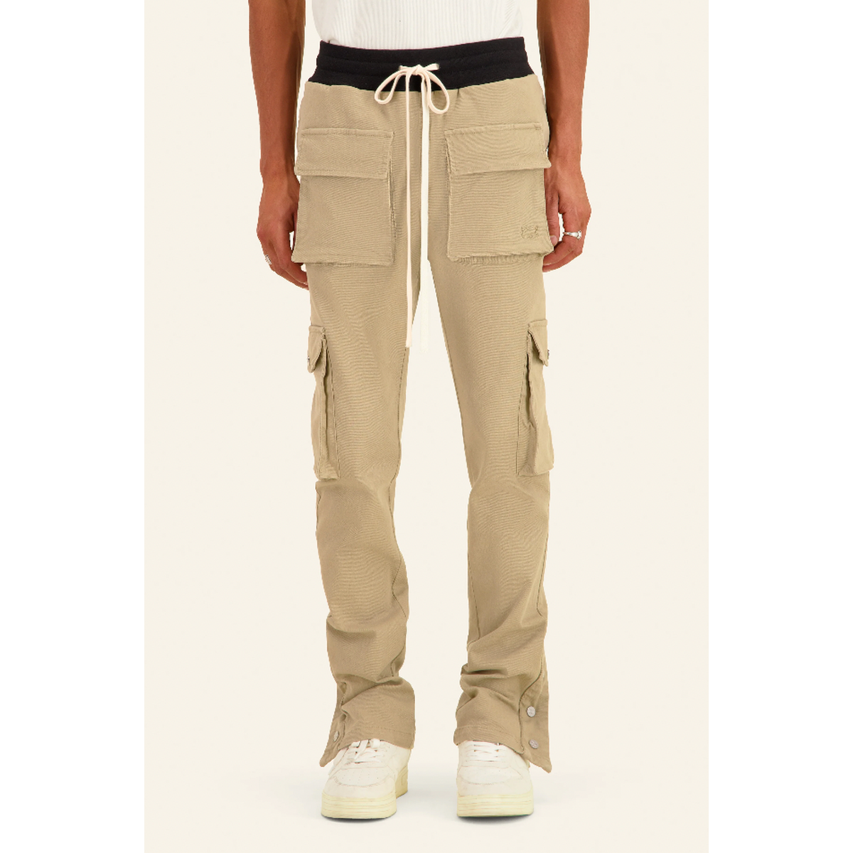 Mouty Beige Cargo Pants