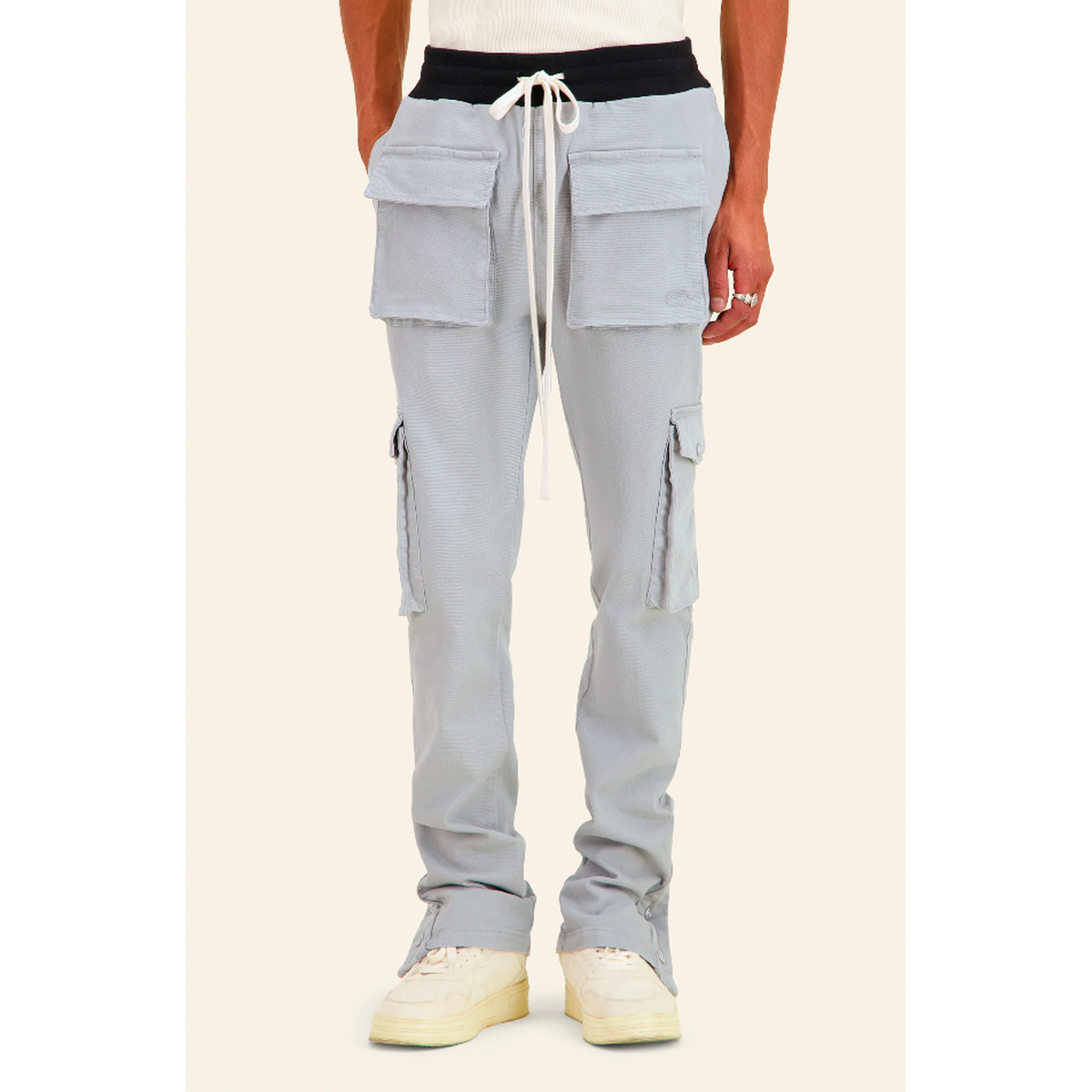 Mouty Grey Cargo Pants