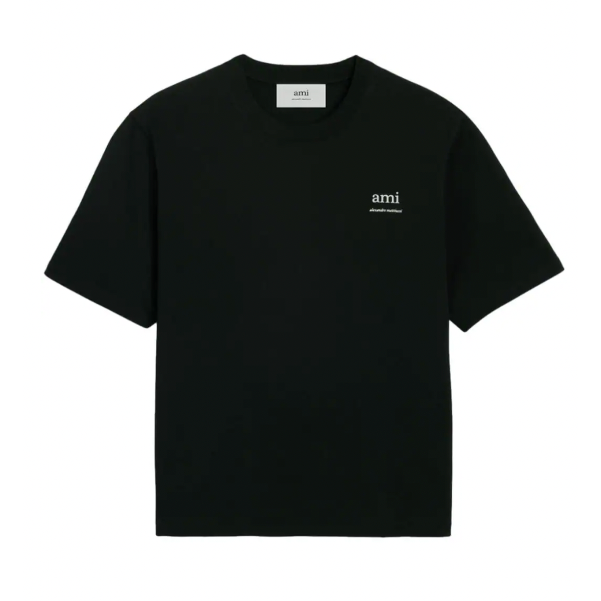 AMI Paris Logo Print T-shirt