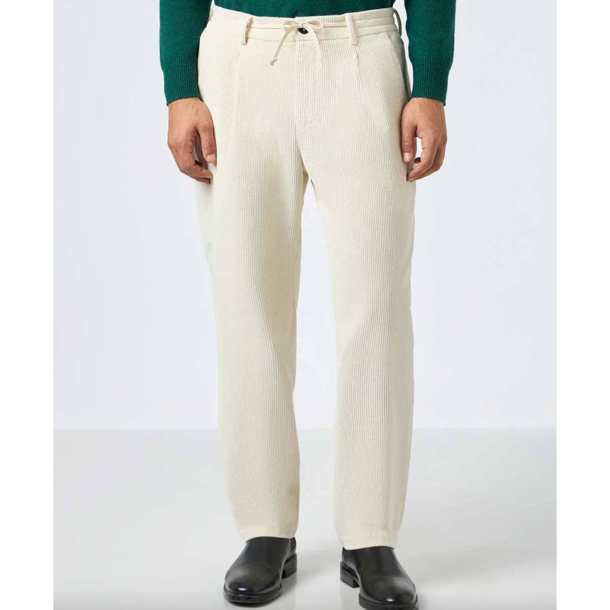 MC2 Corduroy White Pants