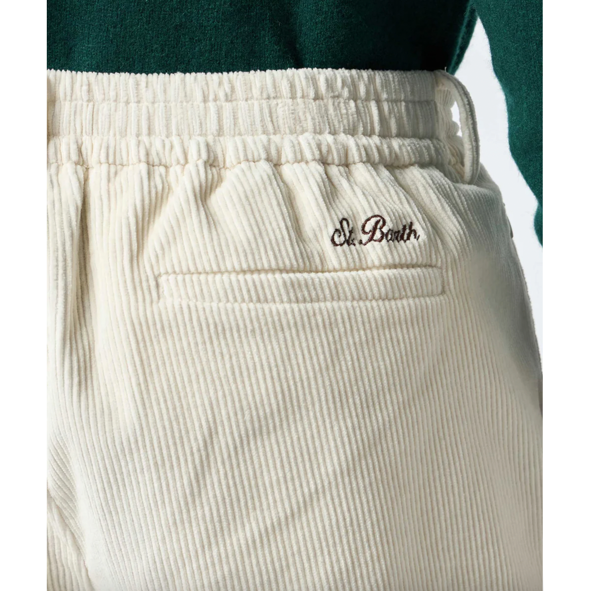 MC2 Corduroy White Pants