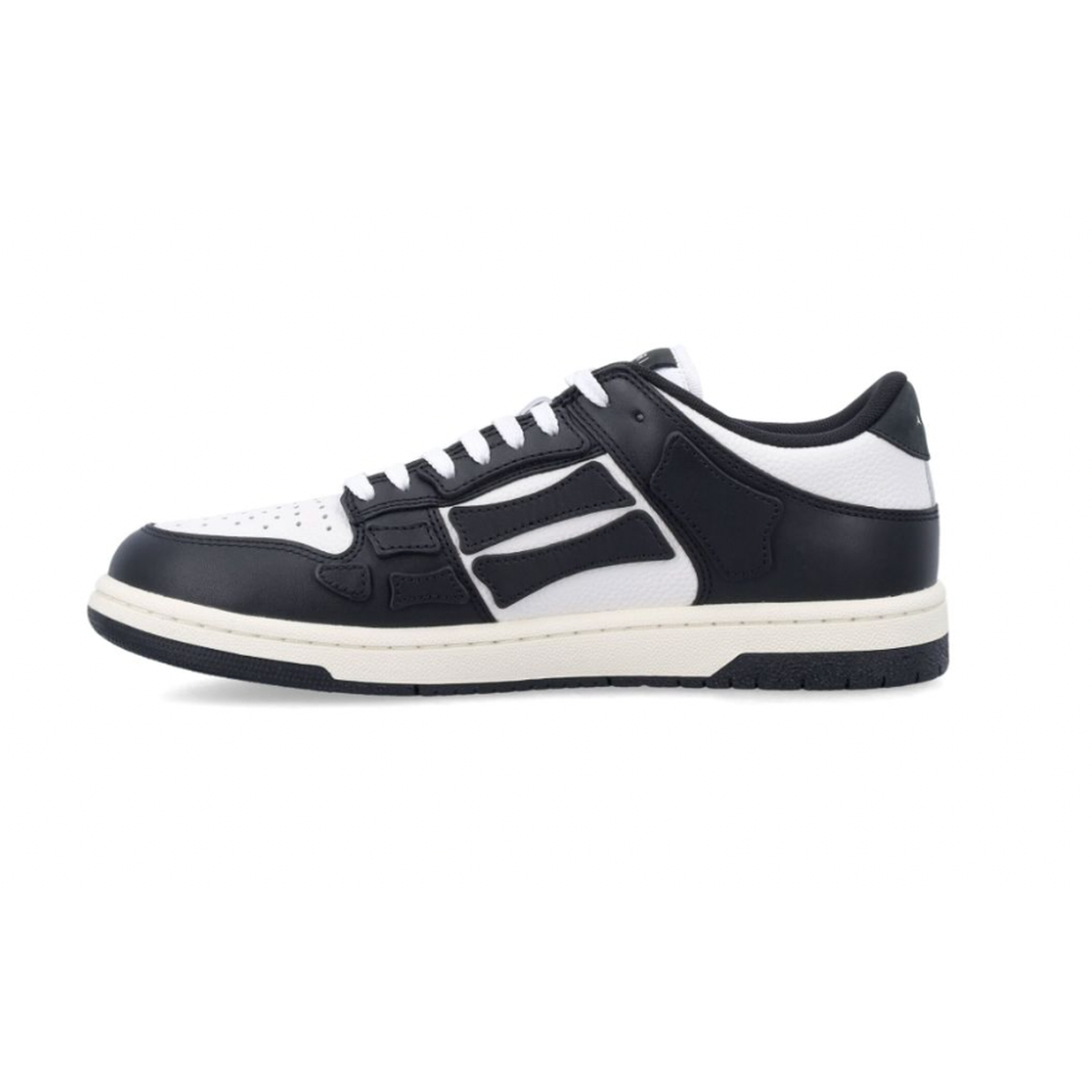 Amiri Black/White Skel Top Low Sneakers