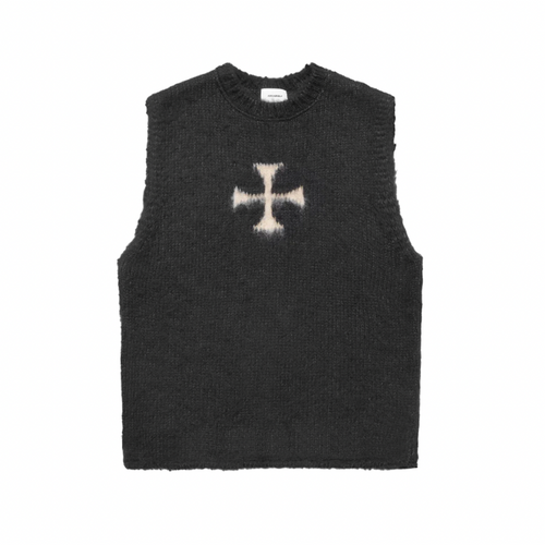 Askyurself Brushed Cross Tank Top