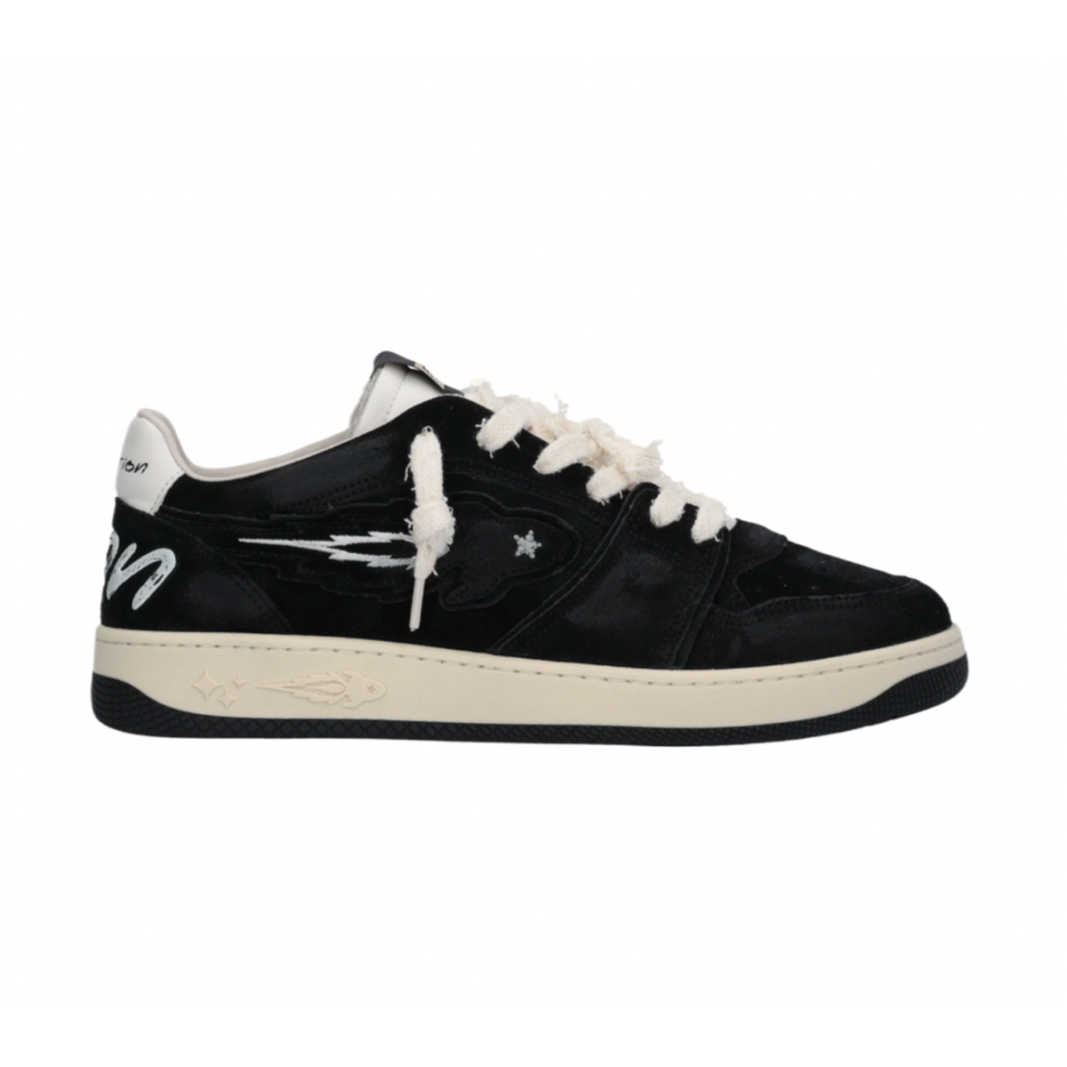 Enterprise Japan Egg Rocket Sneakers Black/Dirty White