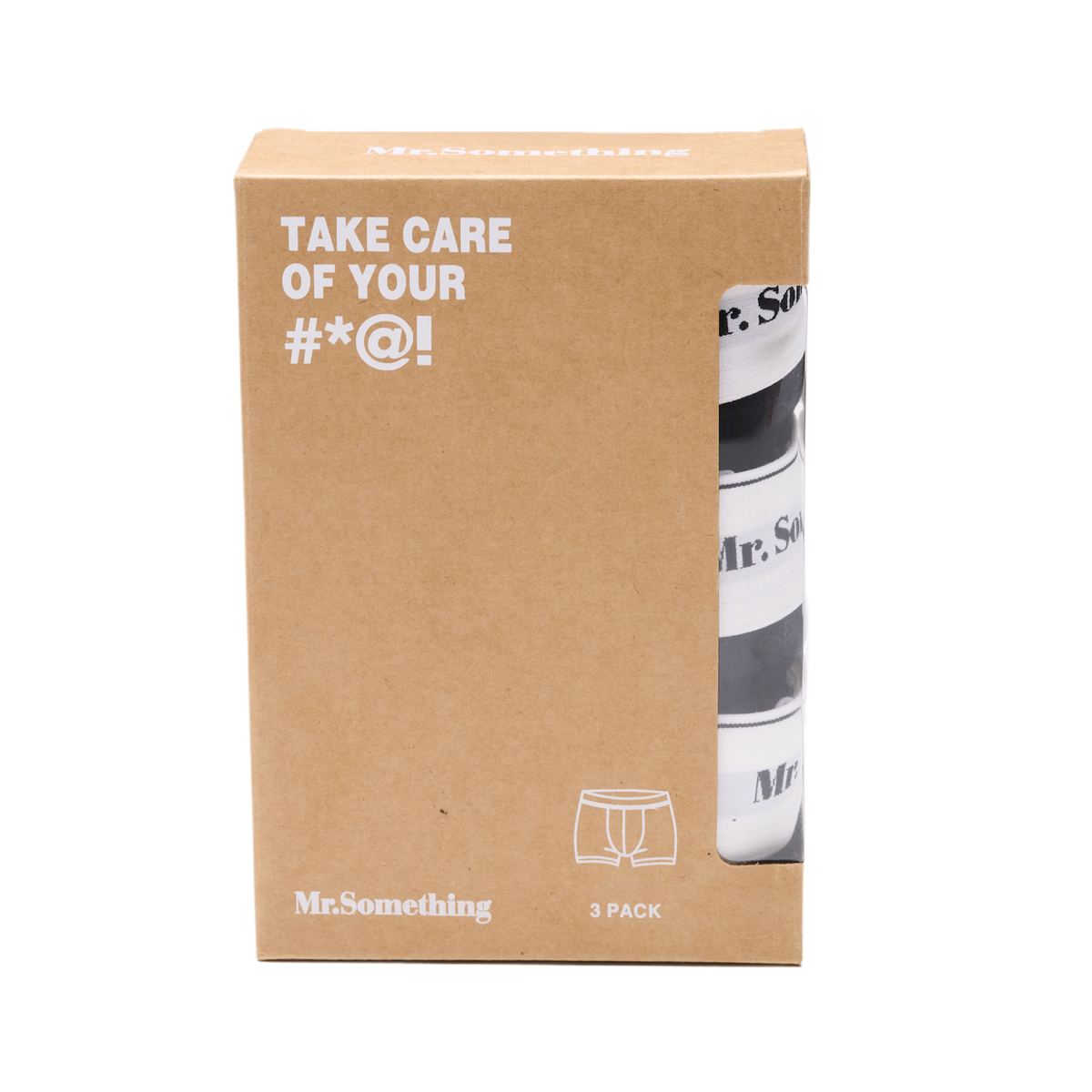 Mr.Something Trunk Boxers Black Pack