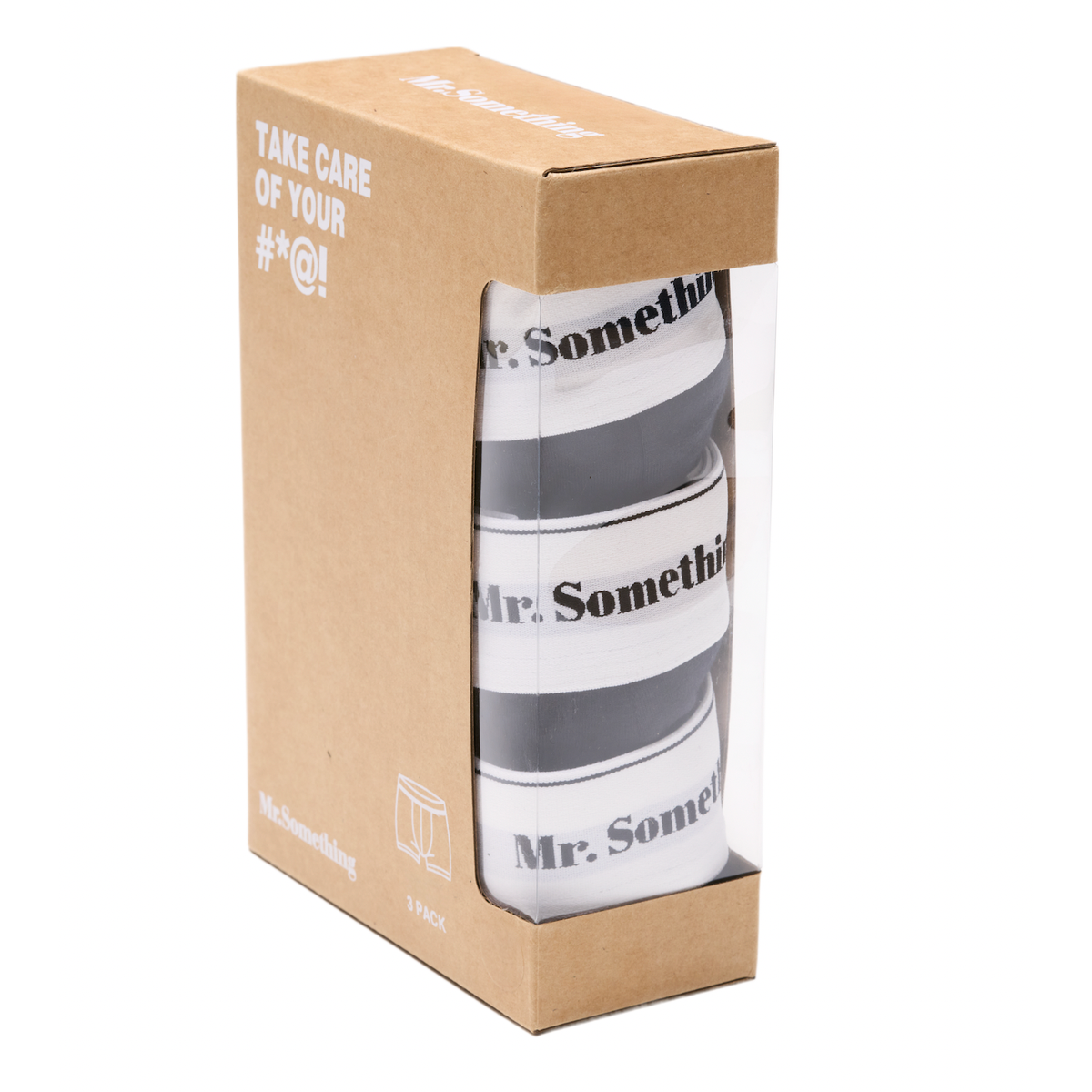 Mr.Something Trunk Boxers Black Pack