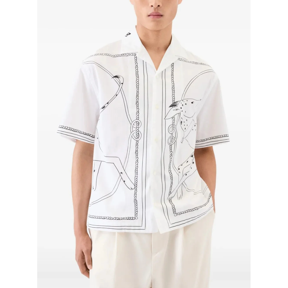 Jacquemus White Bowling Shirt