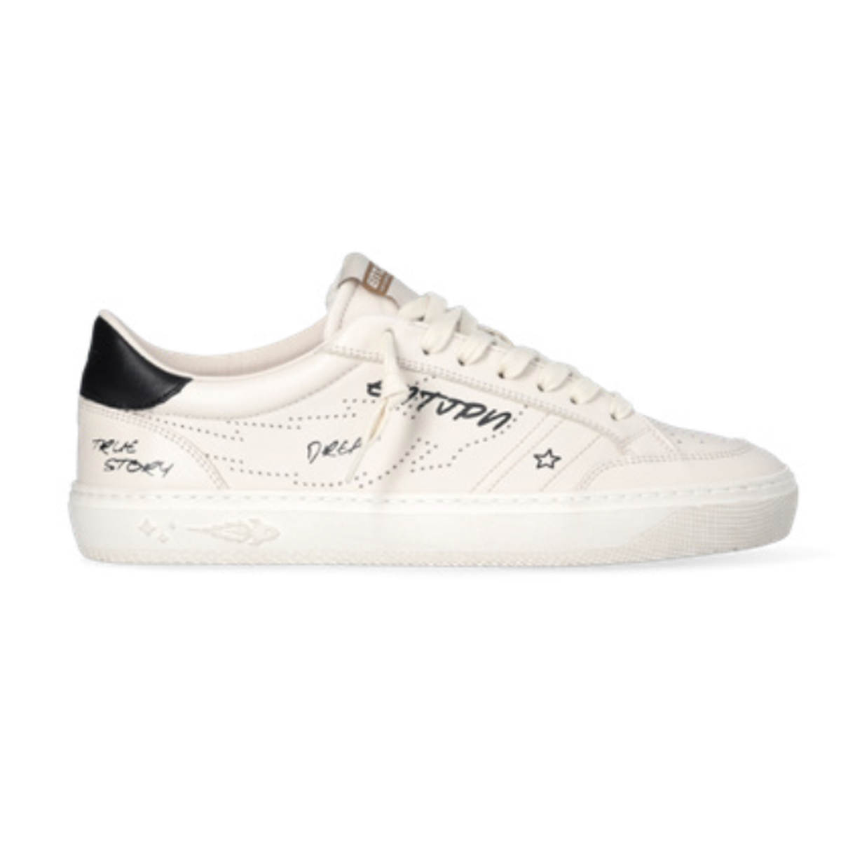 Enterprise Japan Jupiter White Black Sneakers