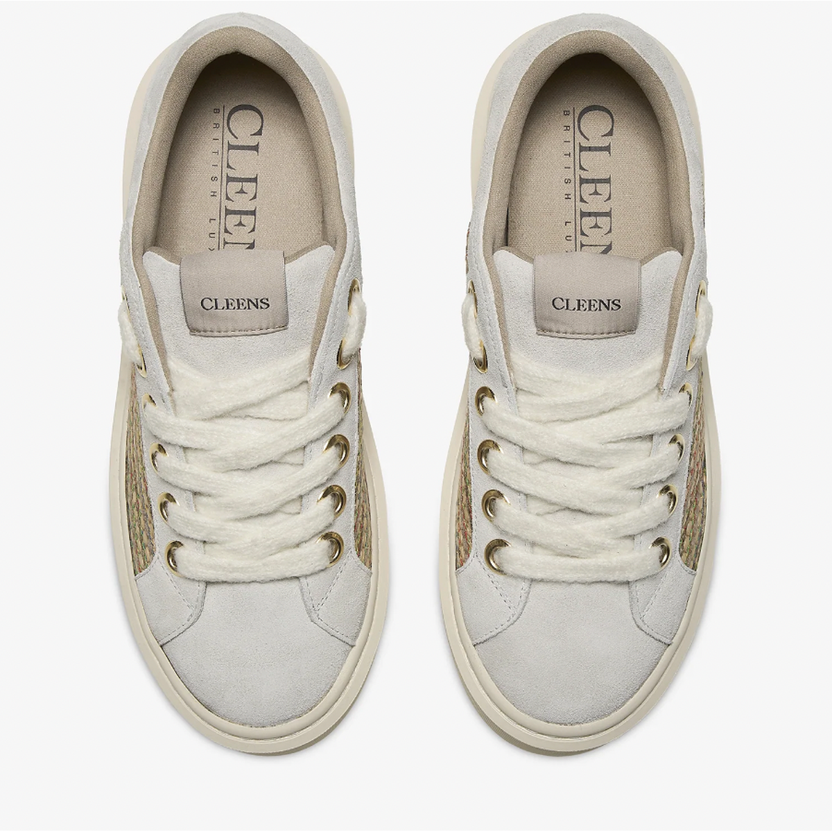 Cleens Ace Dove Grey Sneakers