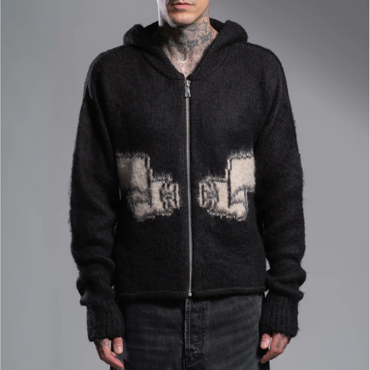 ASKYURSELF - WRAPPED BANNED BRUSHED KNIT