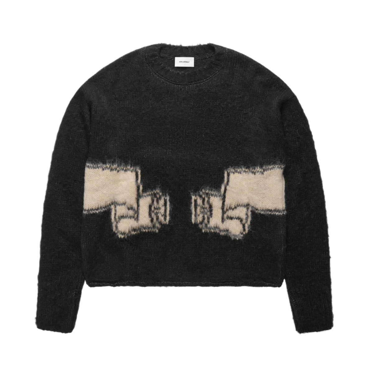 ASKYURSELF - WRAPPED BANNED BRUSHED KNIT