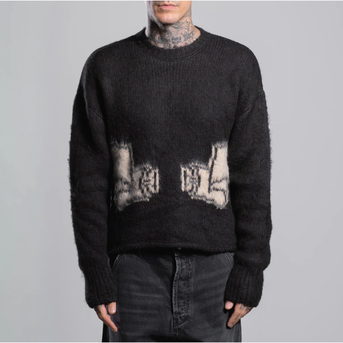 ASKYURSELF - WRAPPED BANNED BRUSHED KNIT