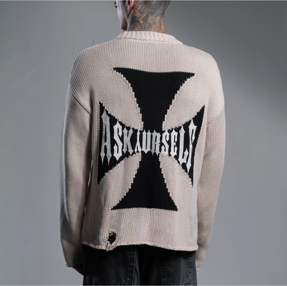ASKYURSELF - RIDER CROSS KNIT