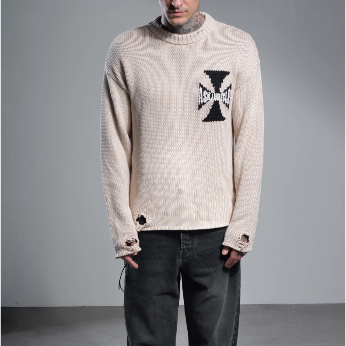 ASKYURSELF - RIDER CROSS KNIT