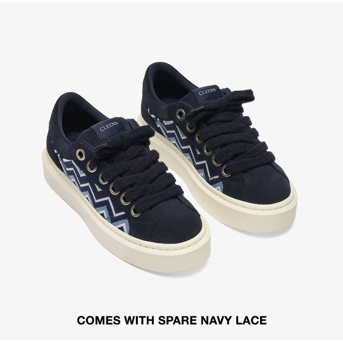 Cleens Ace Azzurro Sneakers