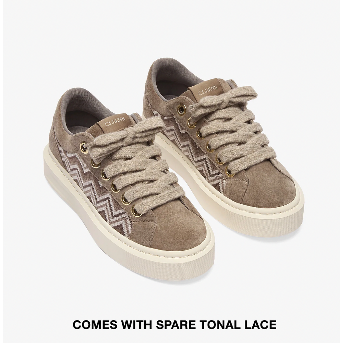 Cleens Ace Caramello Sneakers