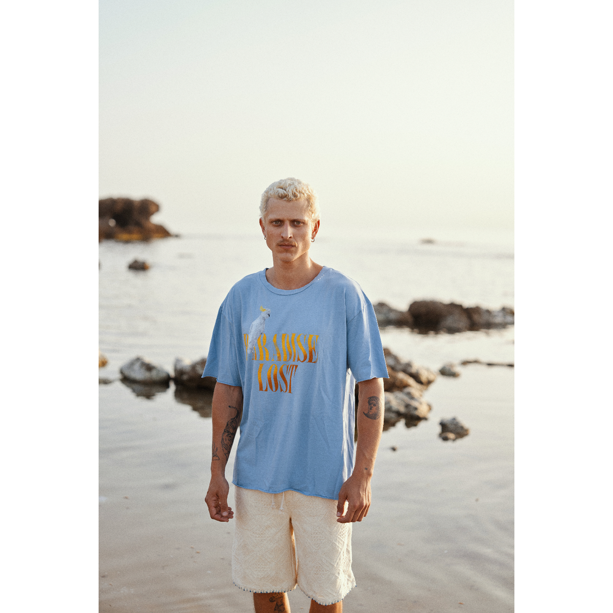 Alchemist Paradise Parrot Light Blue T-Shirt