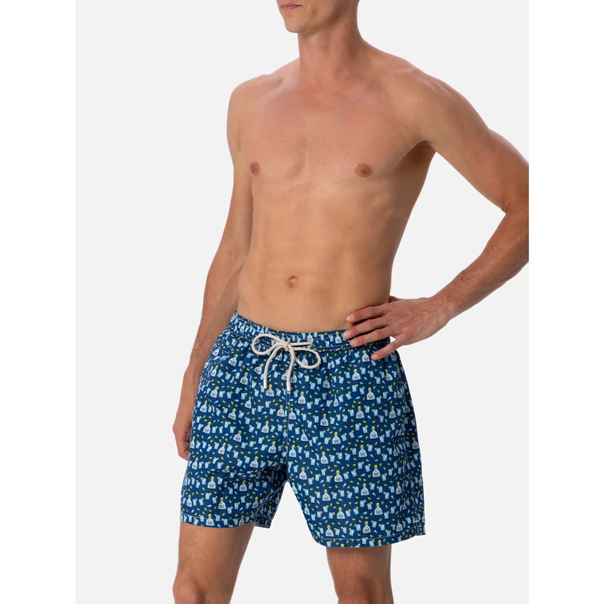 MC2 Swim Shorts With Clase Azul Print