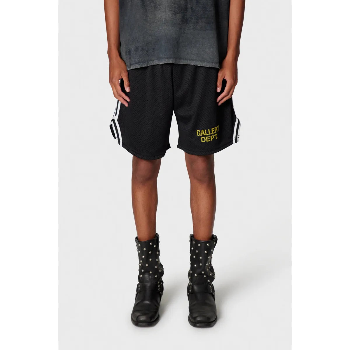 Gallery Dept Black Venice Court Shorts