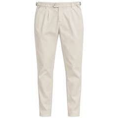 Belier Monaco Chino Trousers in Stone