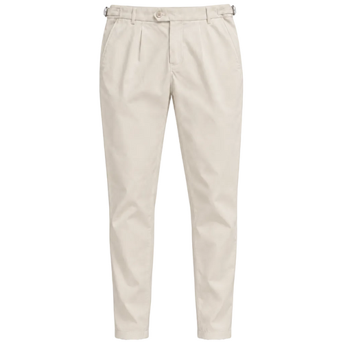 Belier Monaco Chino Trousers in Stone