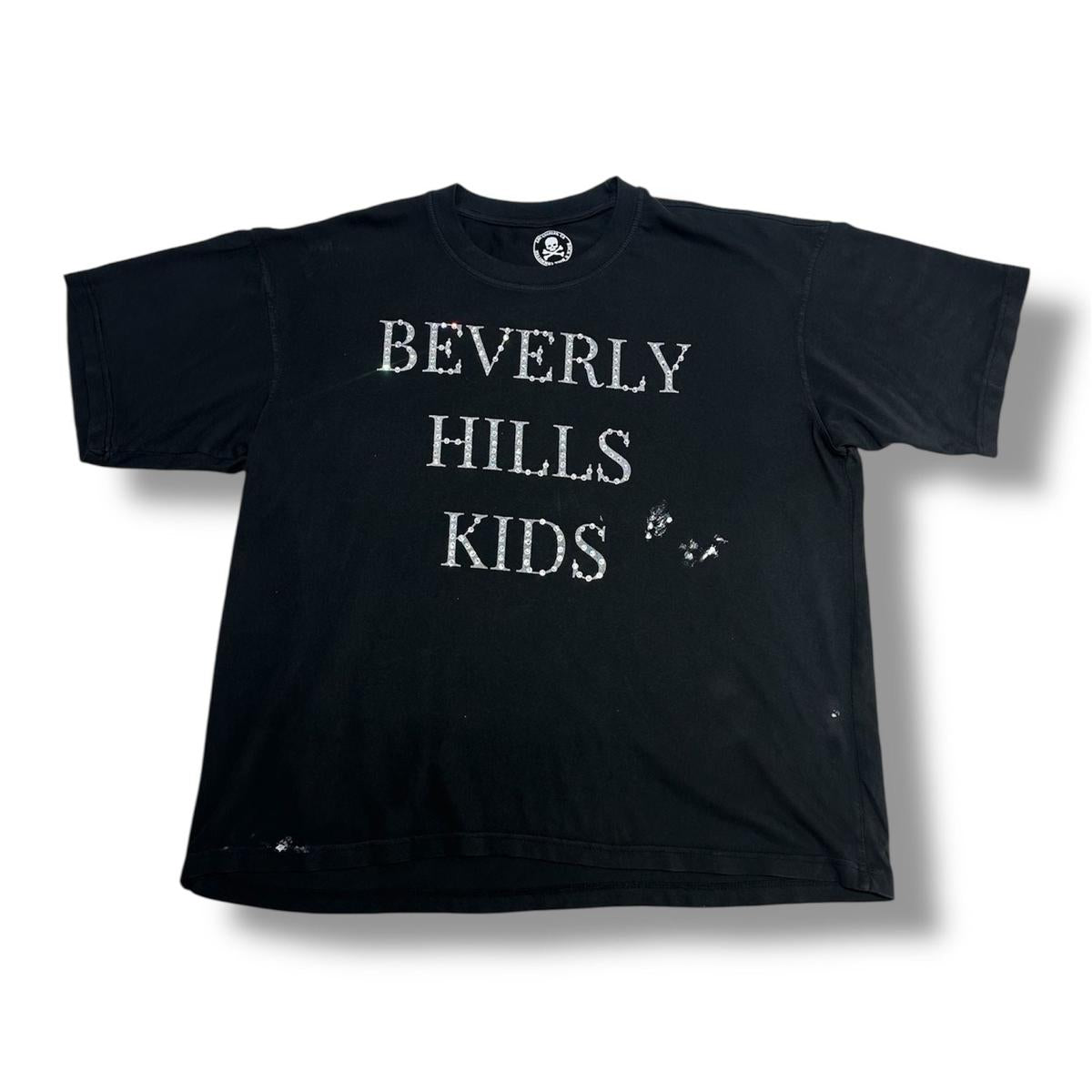 AMIS ET FLEURS Beverly Hills Kids Rhinestone T-Shirt