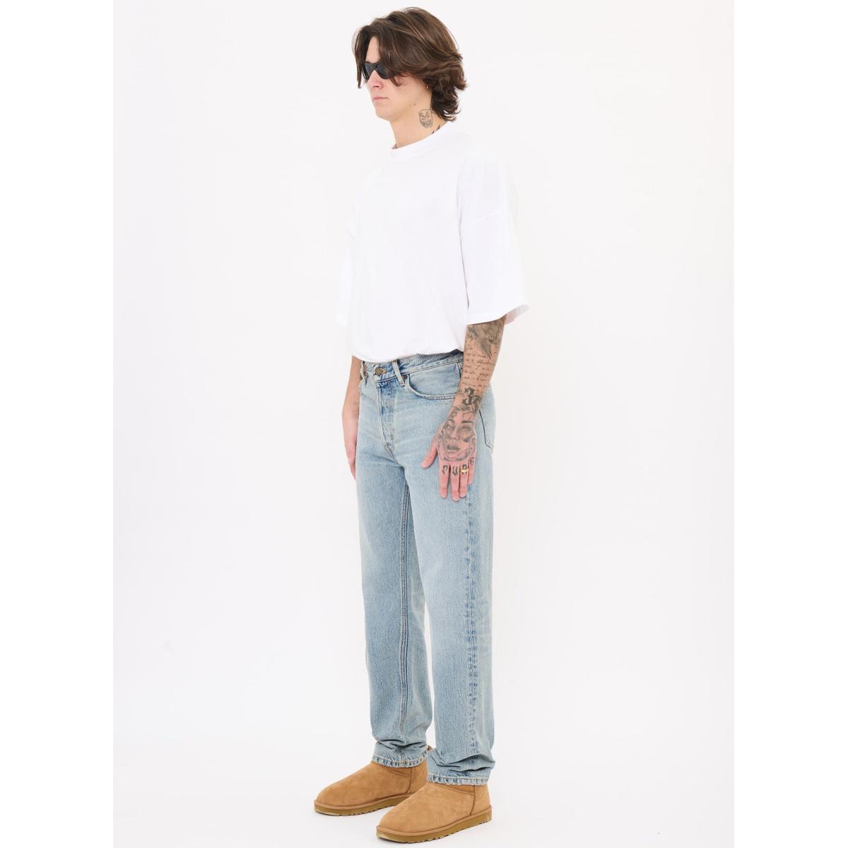 Haikure Tokyo Slim Ziggy Blue Trousers