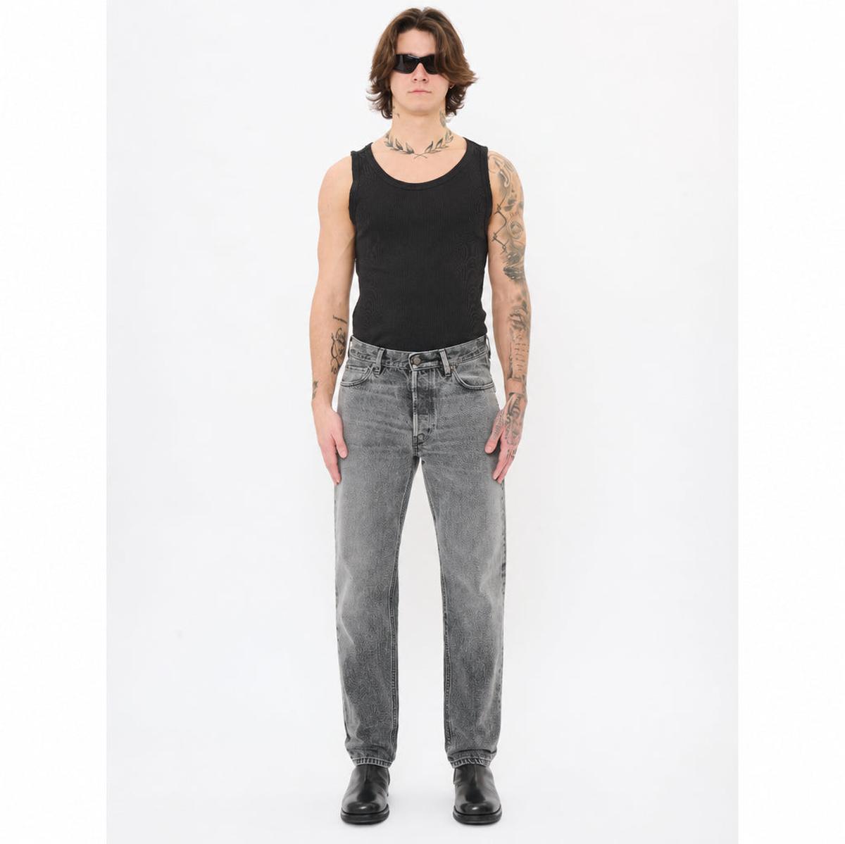 Haikure Tokyo Slim Black Shadow Trousers